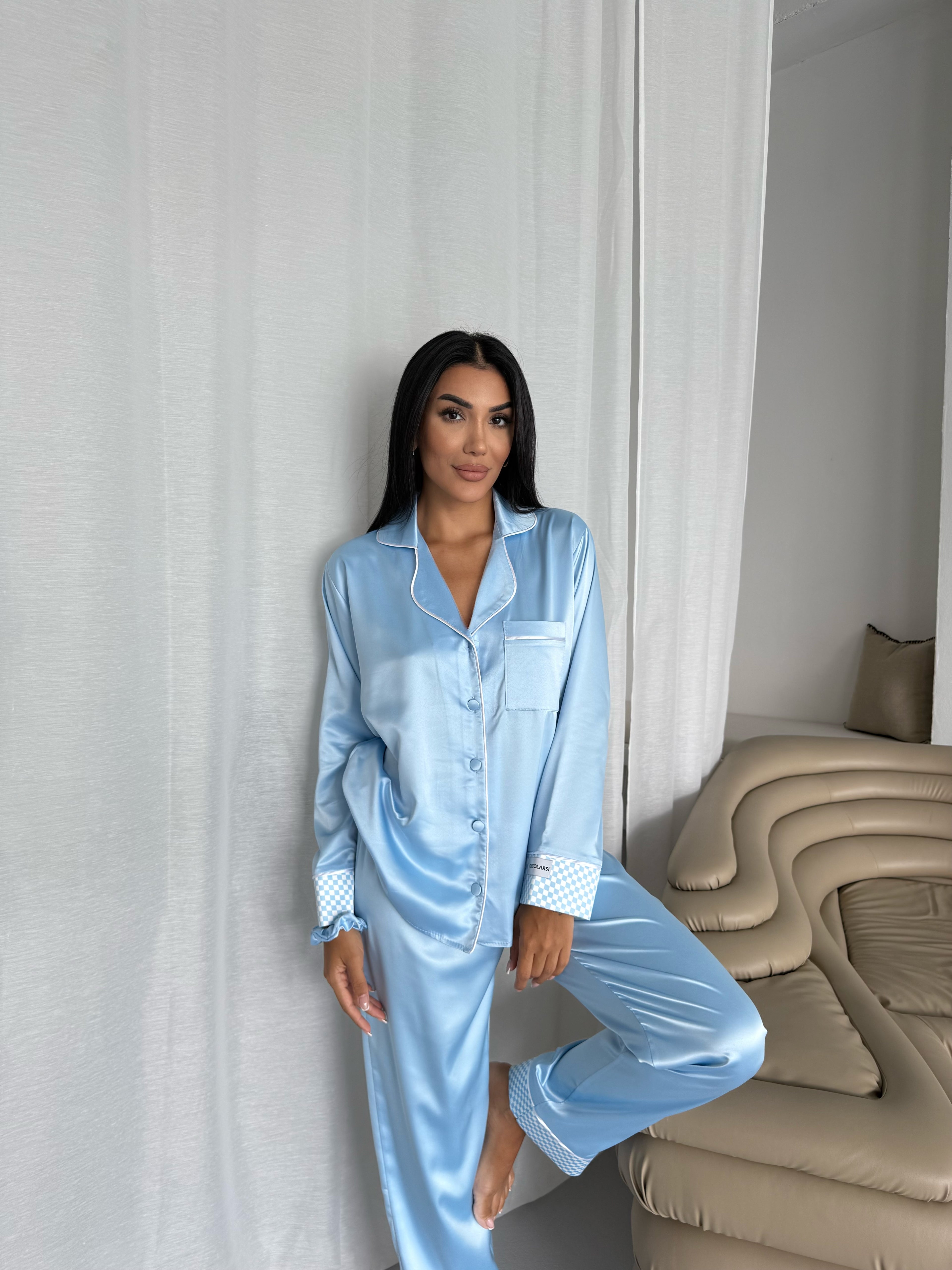 Bluebell Satin Loungewear