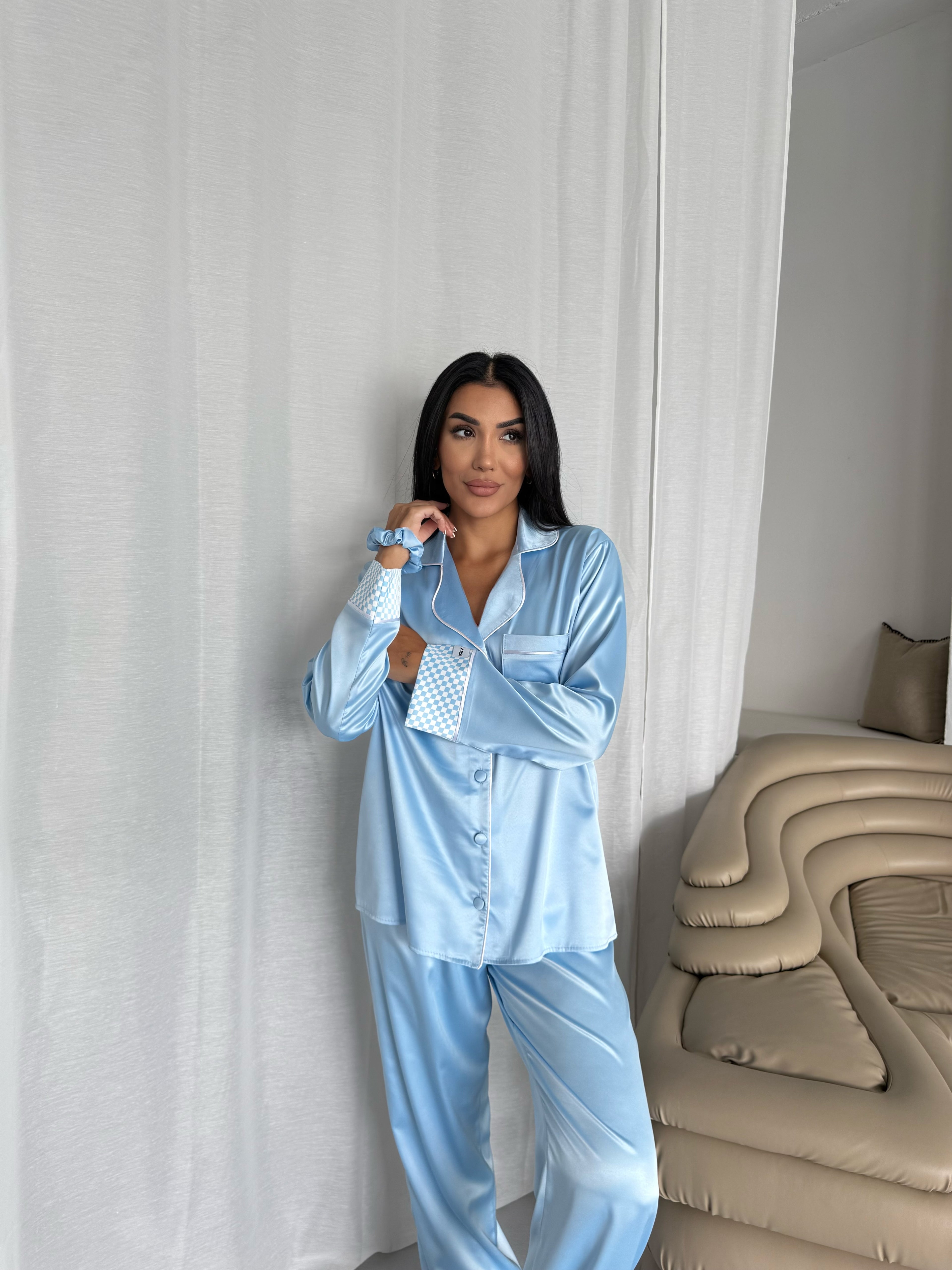Bluebell Satin Loungewear