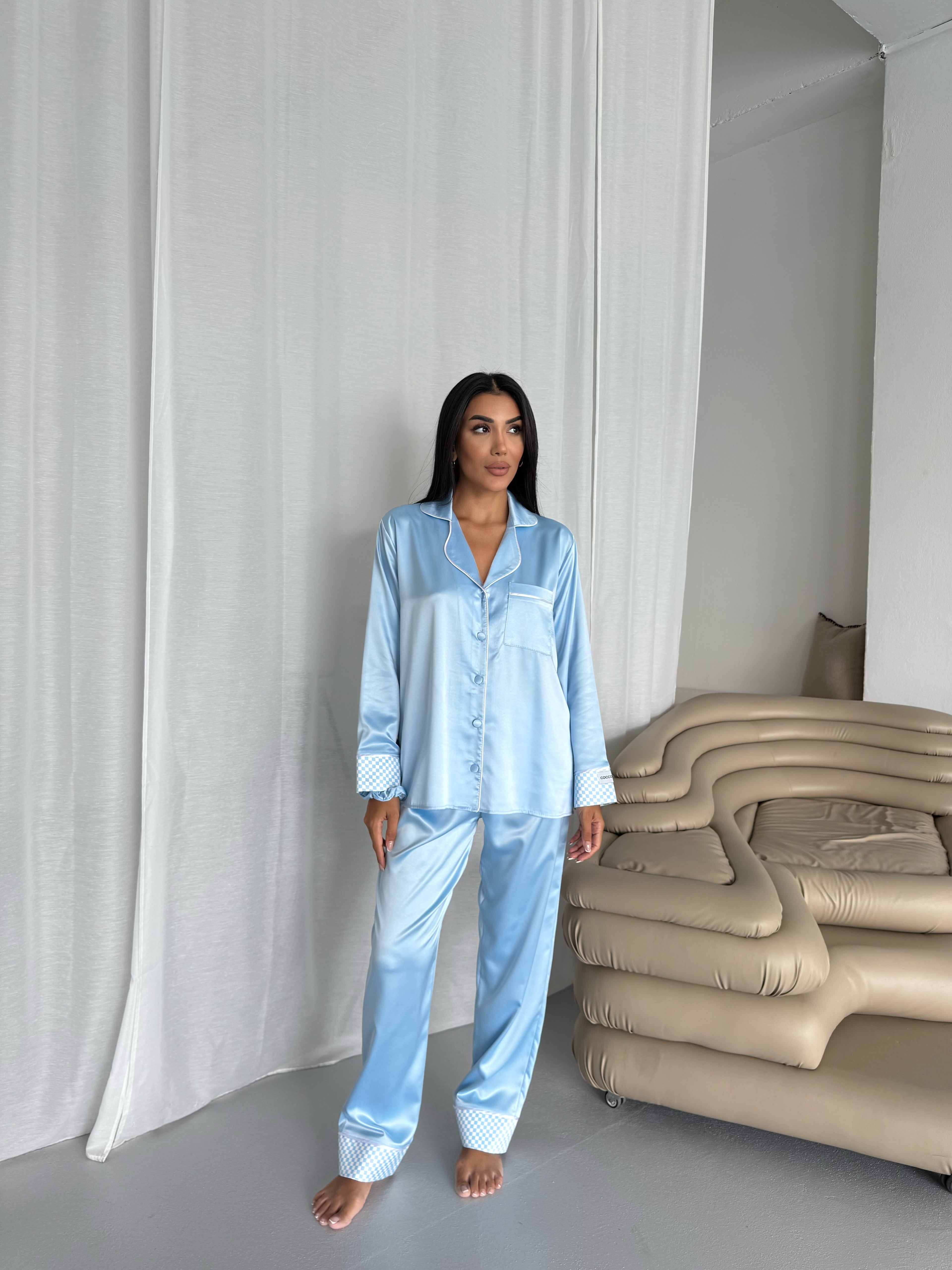 Bluebell Satin Loungewear