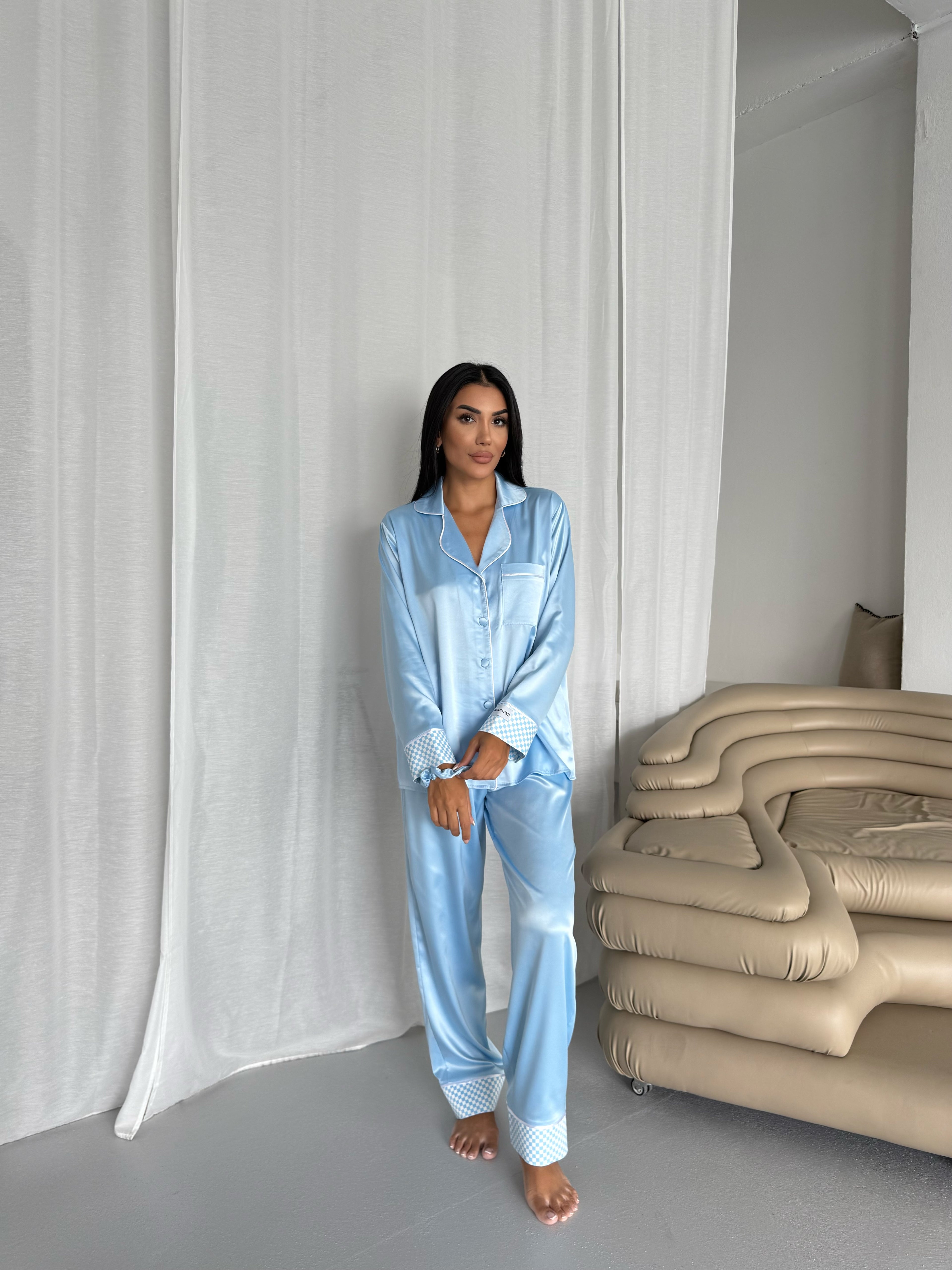 Bluebell Satin Loungewear