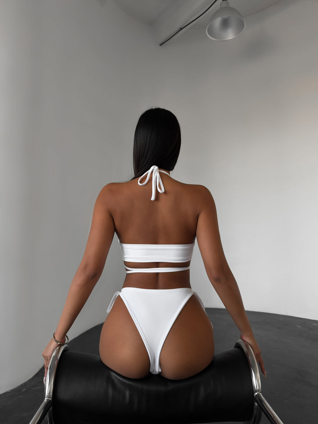 Maui Plunge Keyhole Bandeau Swimwear