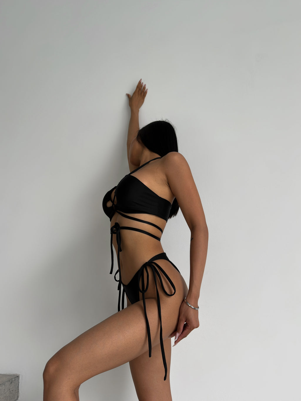Maui Plunge Keyhole Bandeau Swimwear