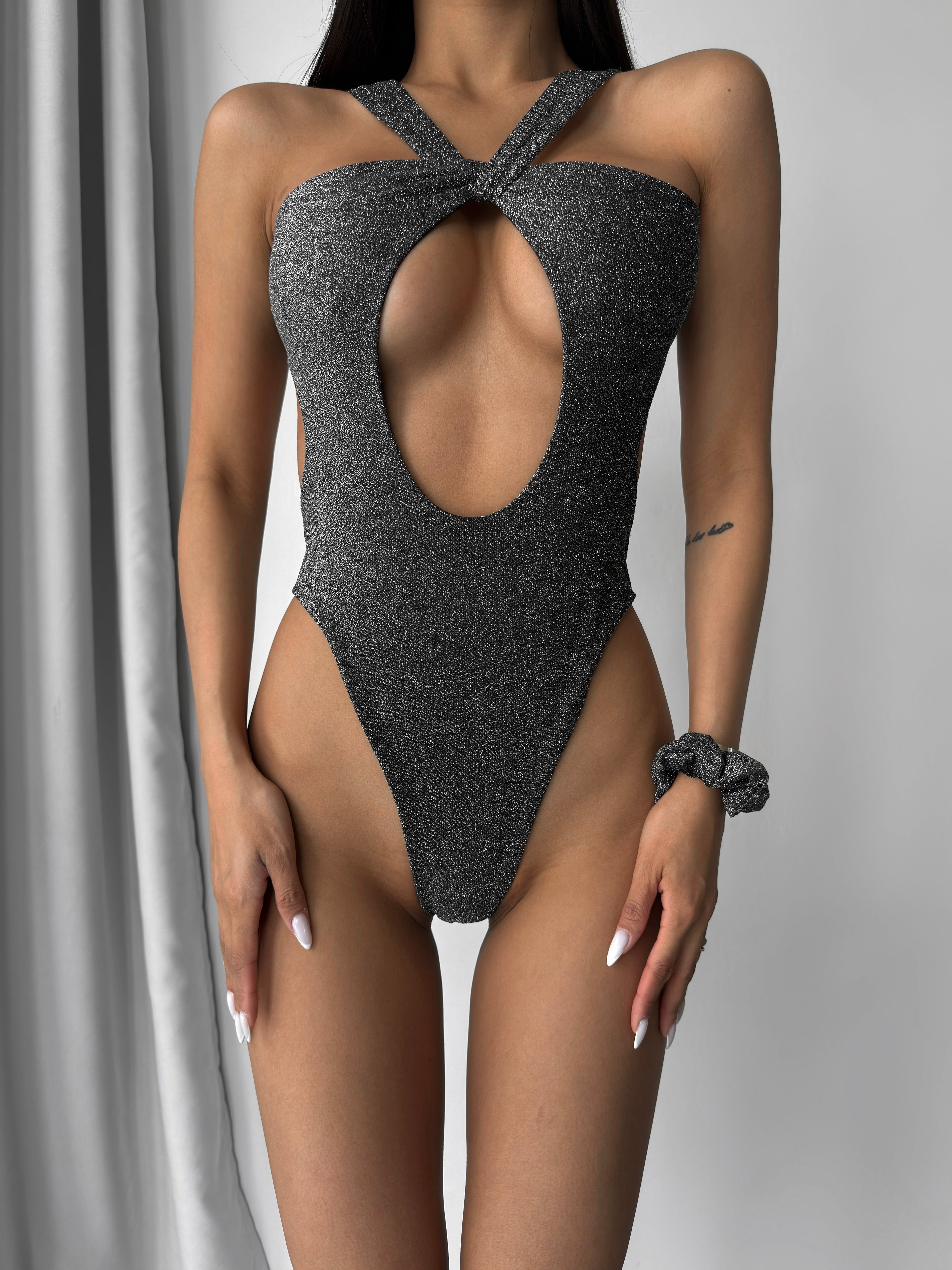 Costa Azure High-Neck One-Piece Swimwear