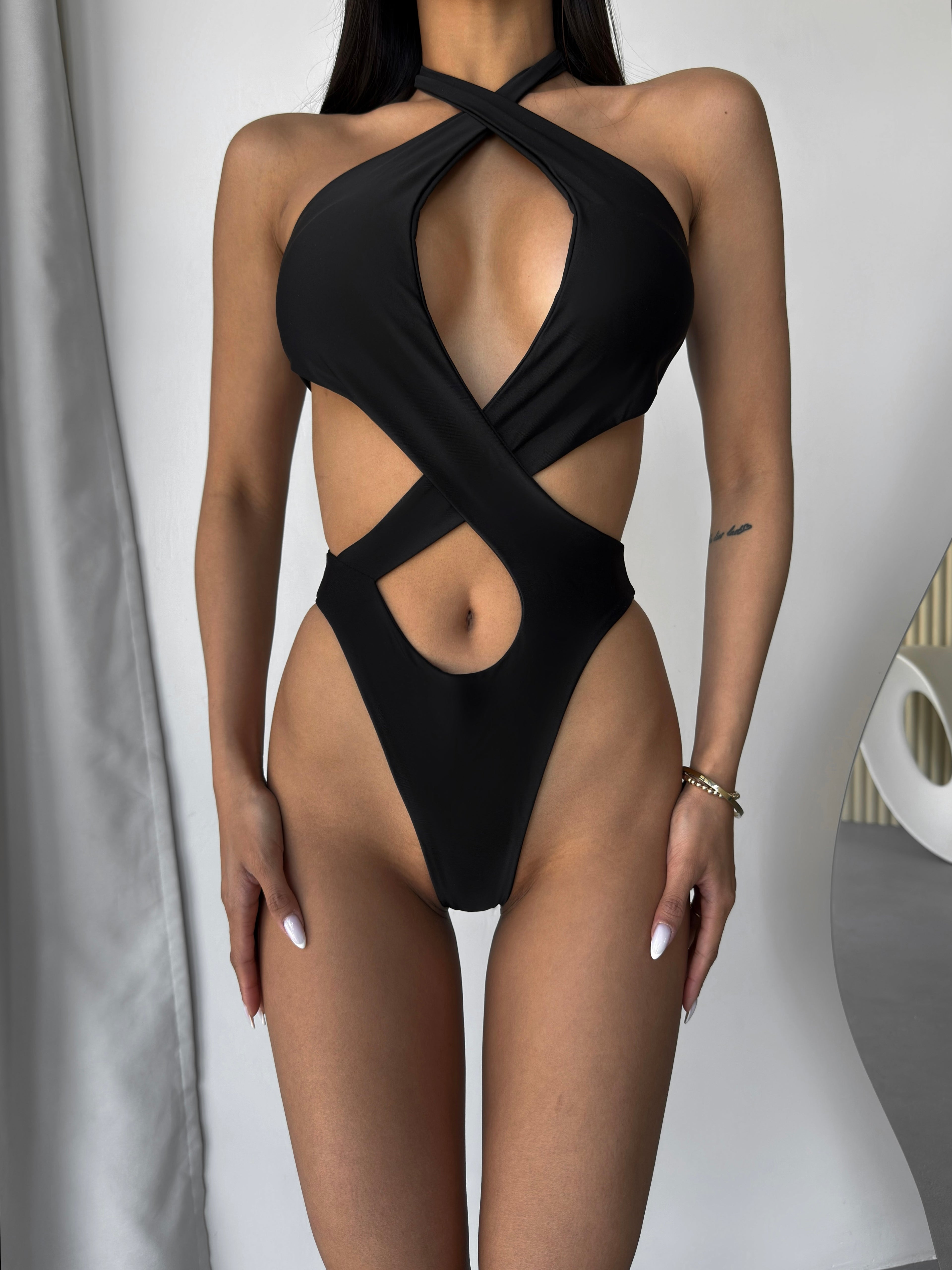 Lunea Surf Cut-Out Strappy One-Piece Swimwear