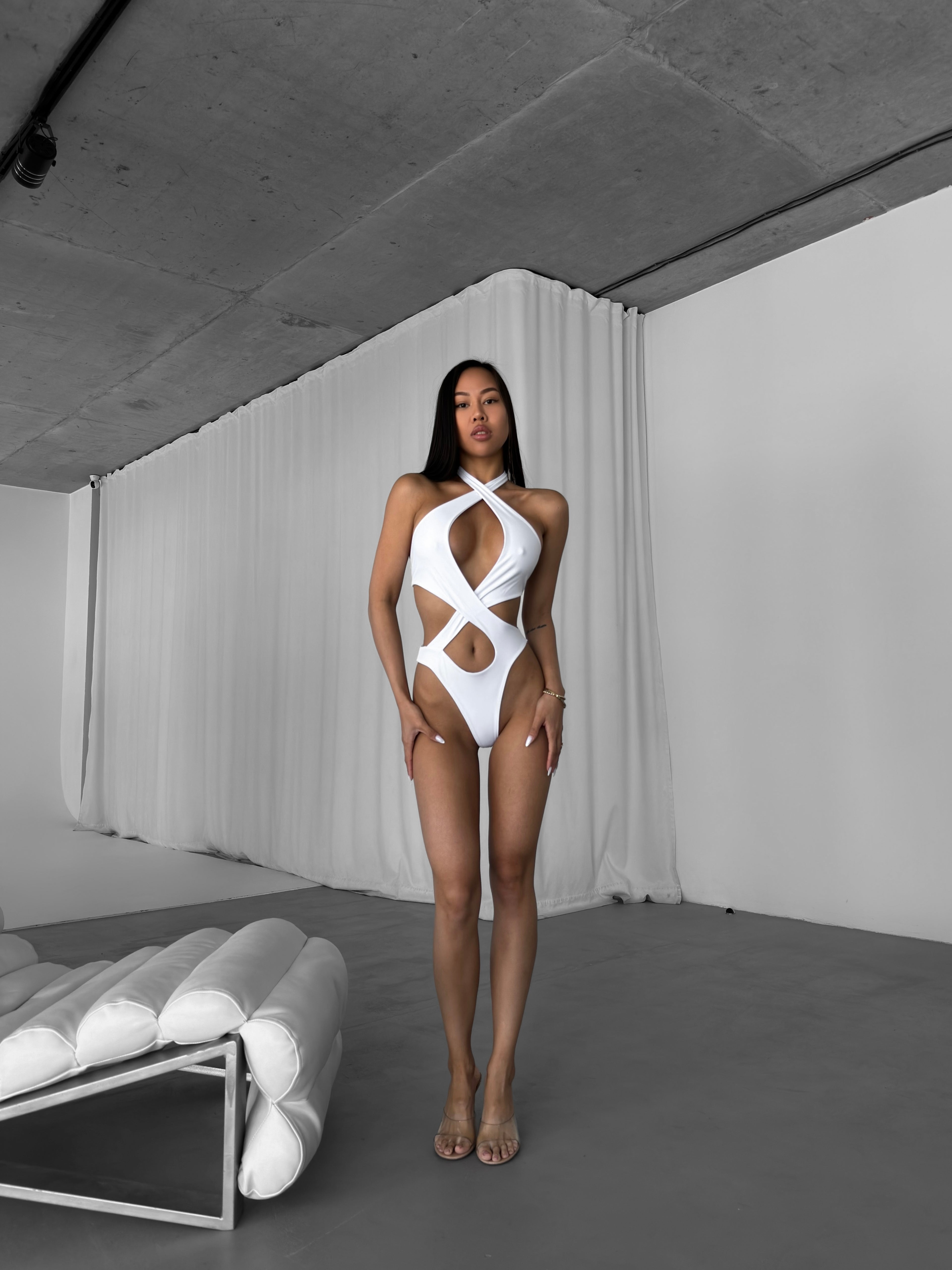 Lunea Surf Cut-Out Strappy One-Piece Swimwear