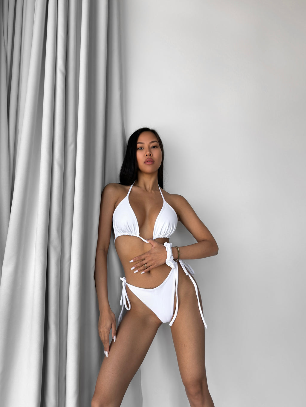 Soleil White Premium Bikini Set