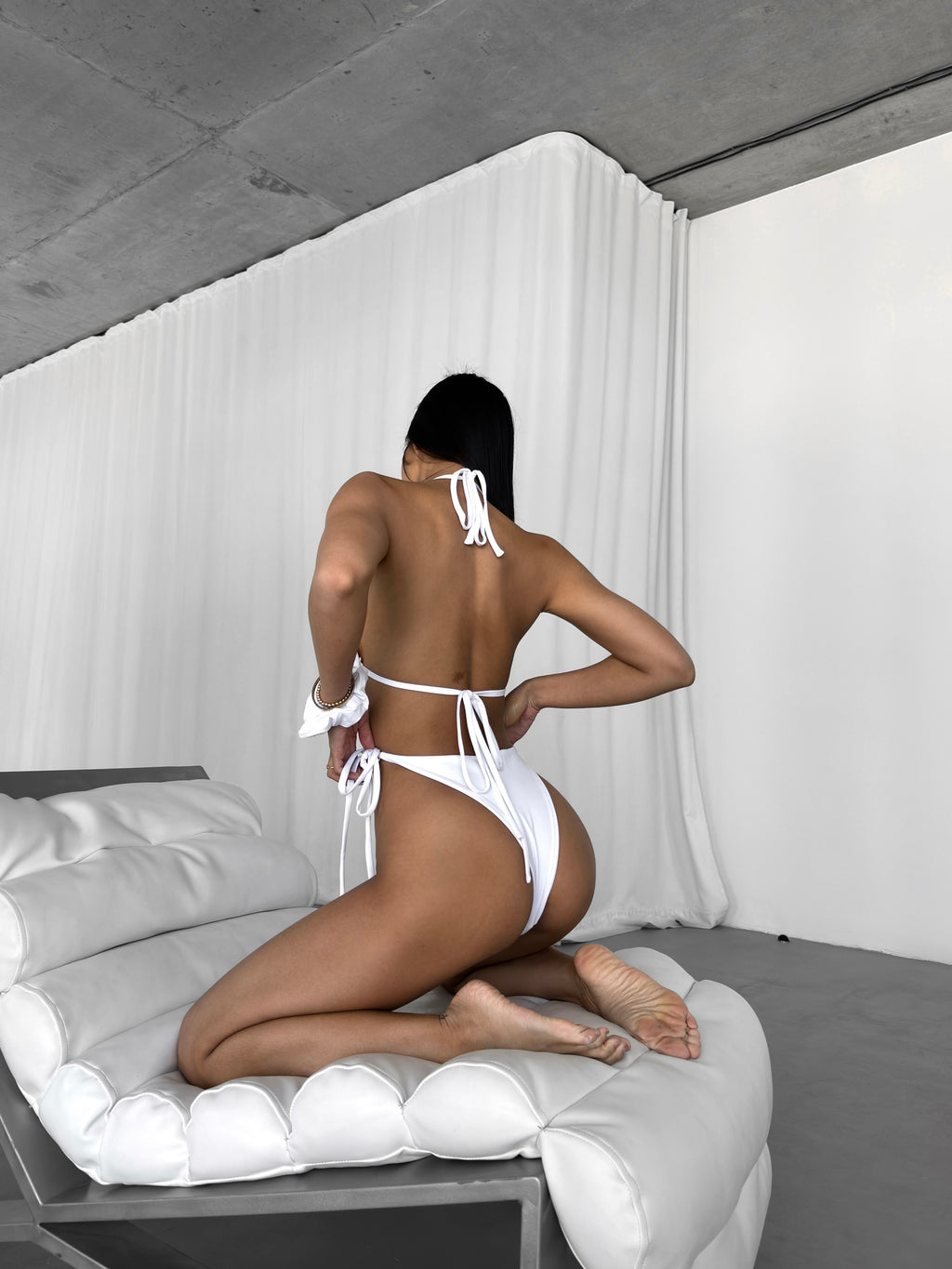Soleil White Premium Bikini Set